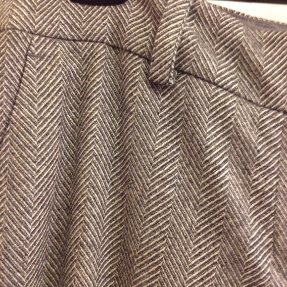Ann Taylor Margo Gray Wool Pants - Picture 2 of 5